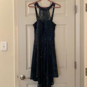 Emerald Green Homecoming Dress